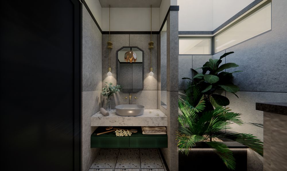 Studio Bathroom Details